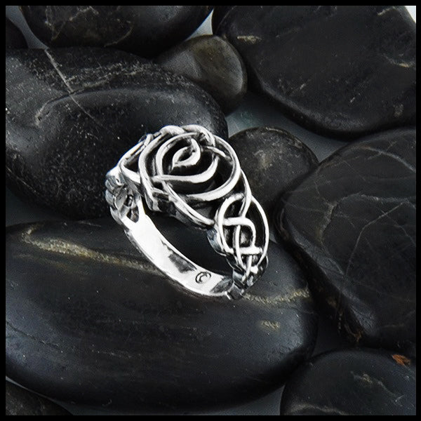 Kathleens Heart Knot Ring by Walker Metalsmiths