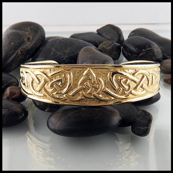 Gold Celtic Bracelet