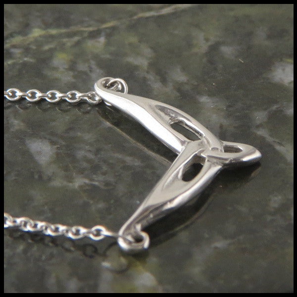 Triquetra Knot pendant in Sterling Silver