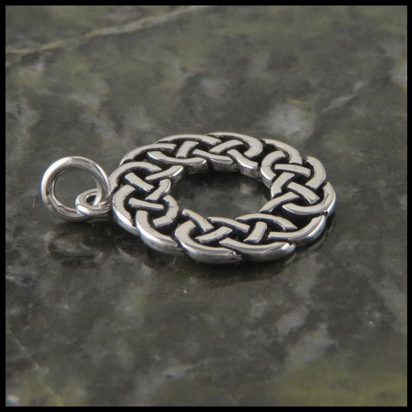 Joesphine's Knot, Lovers Knot, pendant and earring set in Sterling Silver