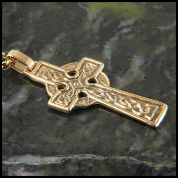 Gold Celtic Cross