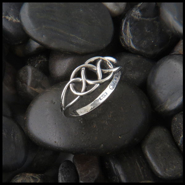Josephine's Knot, Lover's Knot, Ring in Sterling Silver