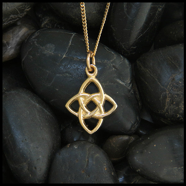 Celtic Starlight Knot Necklace