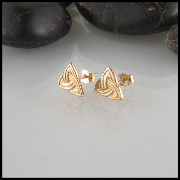 trinity knot earrings 