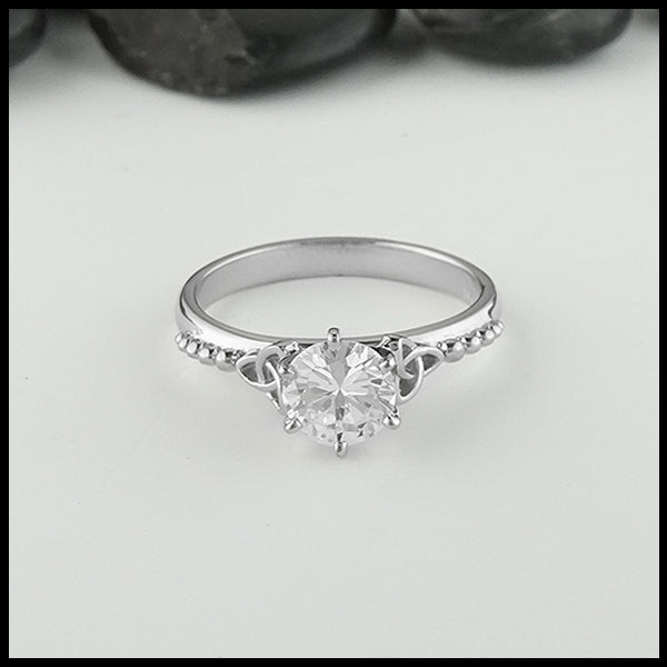 Celtic Trinity knot cathedral ring