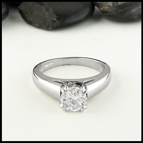 Split shank Diamond Engagement ring