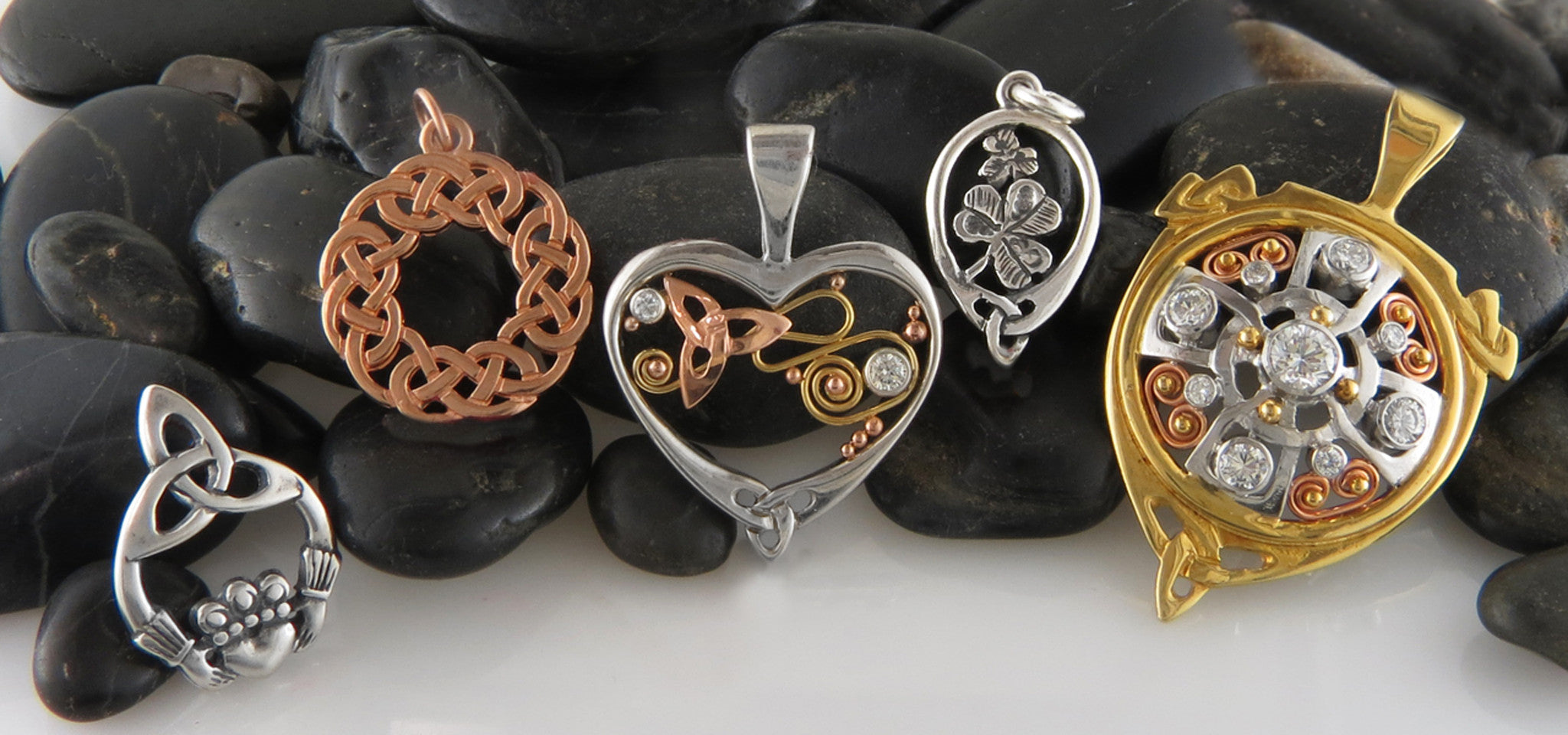 Walker Metalsmiths handcrafted custom designed Celtic Jewelry
